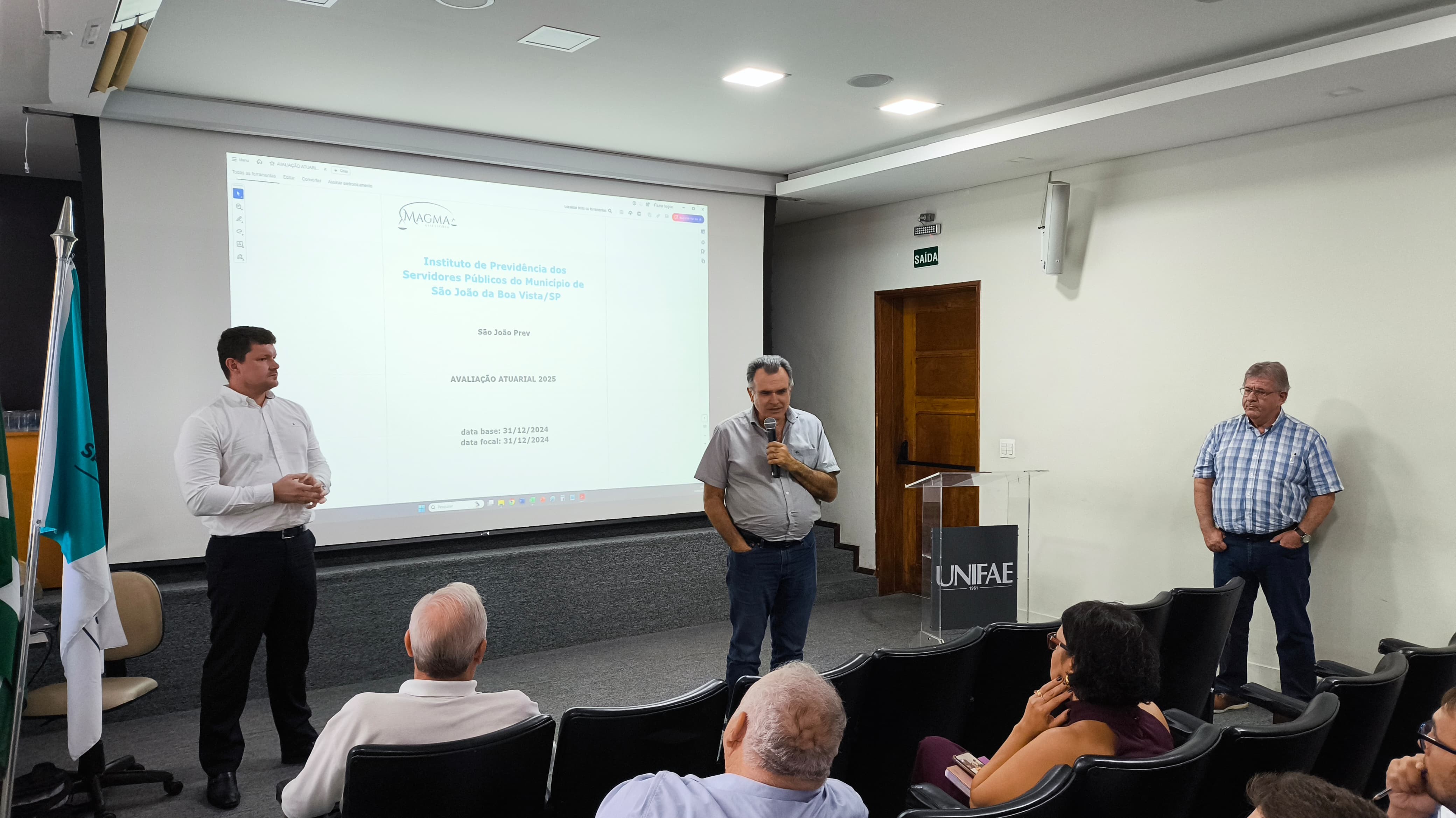 Apresentação do Cálculo Atuarial na UNIFAE